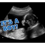 Its a Boy Gender Reveal Fake Ultrasound