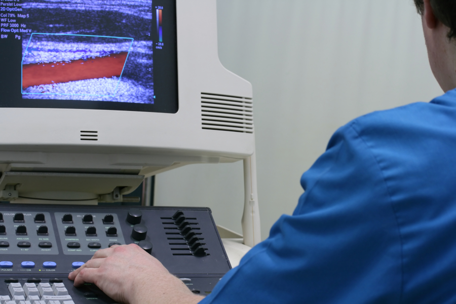Looking at a Doppler Ultrasound